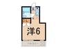 フレグランス笹塚 1Rの間取り