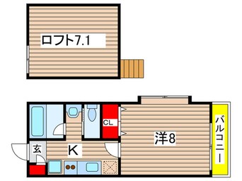 間取図 ア－ル・ヴェ－ル