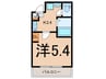 Breeze Park鶴見 1Kの間取り