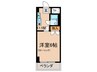 プラザマキシム 1Kの間取り