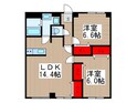 エンデカ東浦和の間取図