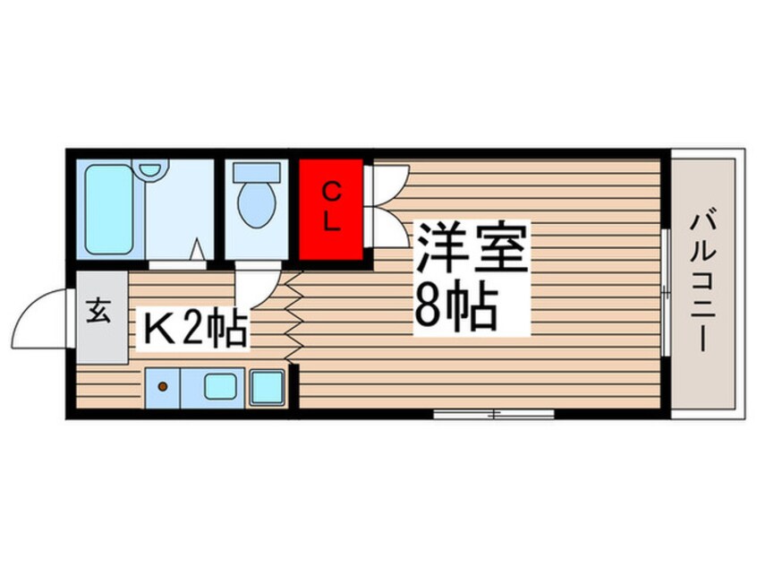 間取図 プリムロ－ズヒル