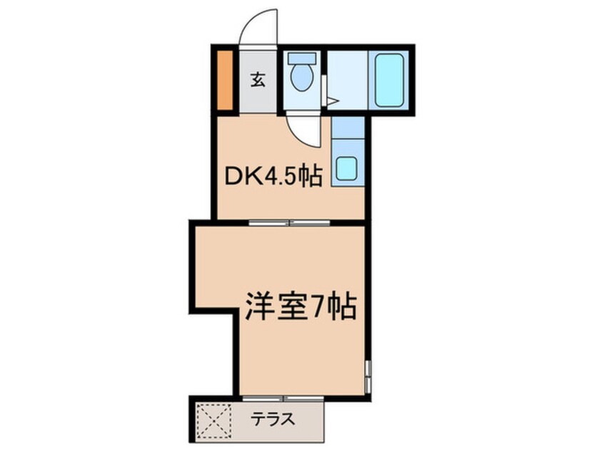 間取図 Ｅｌａｉａ（エライア）168