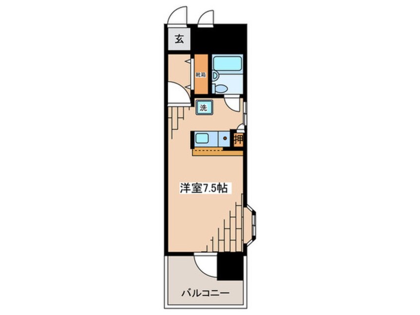 間取図 ライオンズプラザ淵野辺(426)