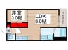 REGALEST川越南大塚 1LDKの間取り