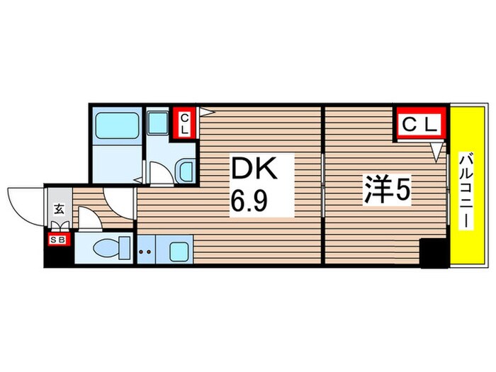 間取り図 レピュア住吉レジデンス