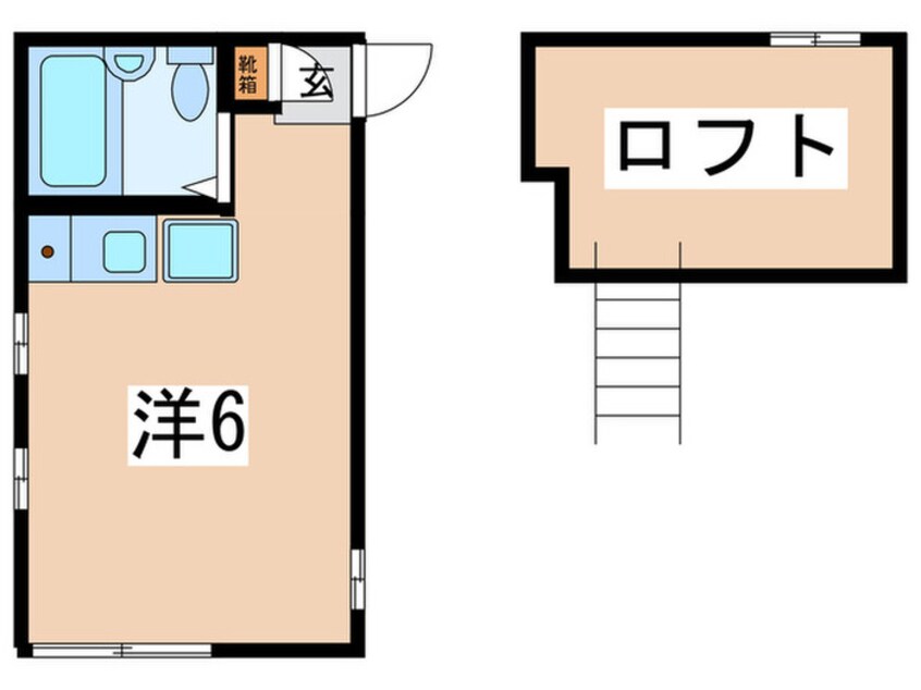 間取図 カーサ六角橋