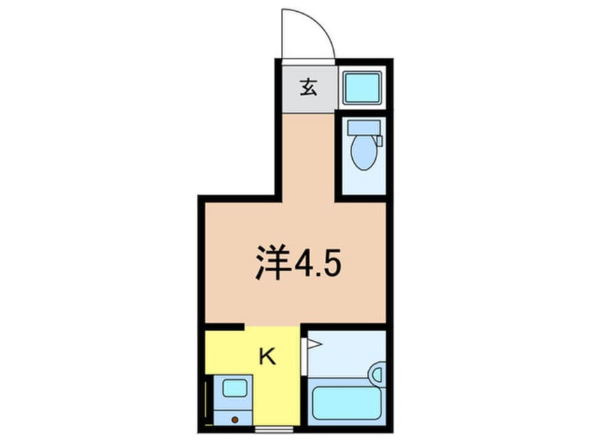 間取図 BRIGHT　EARTH　SUGAMO