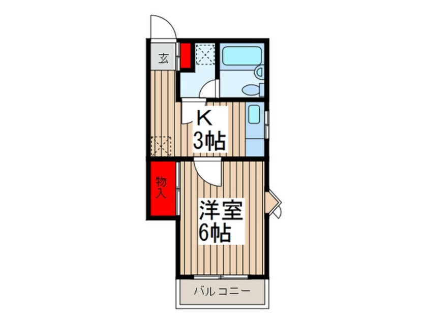 間取図 佐藤コ－ポ