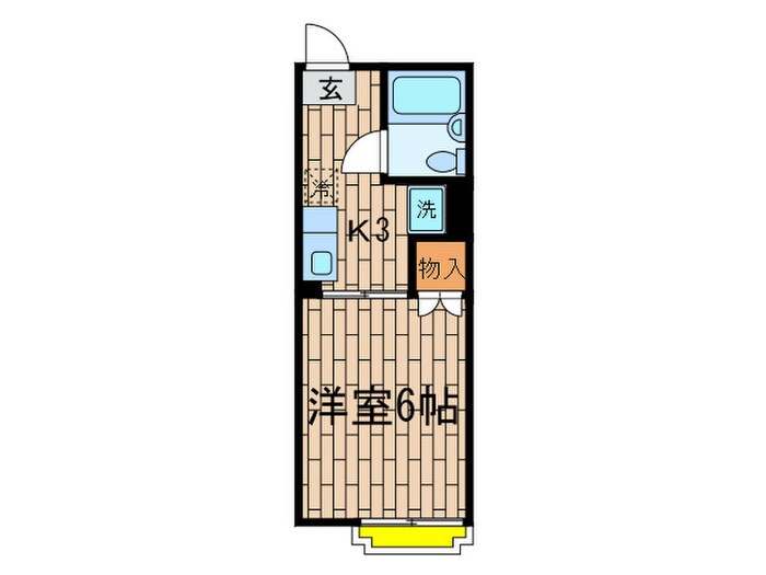 間取り図 メゾンドルミエ－ル