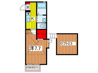 間取図 ラ・ヴィーニュⅢ