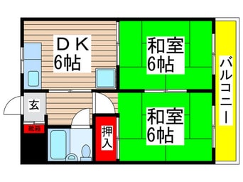 間取図 ＴＳコ－ポラス