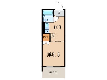 間取図 ヘーベルメゾン北馬込