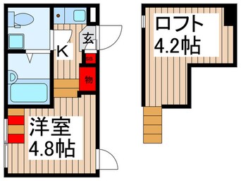 間取図 ROSSO五反野