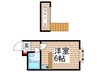 ﾍﾞﾙﾋﾟｱ北松戸第1－4 1Rの間取り