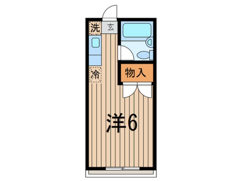 間取図 ハイムタナベ