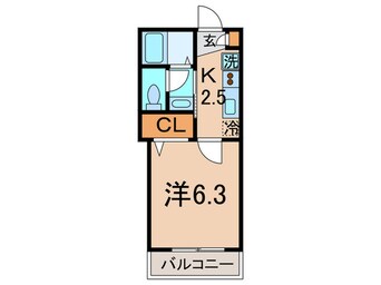 間取図 プリモレガ－ロ