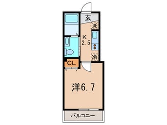間取図 プリモレガ－ロ