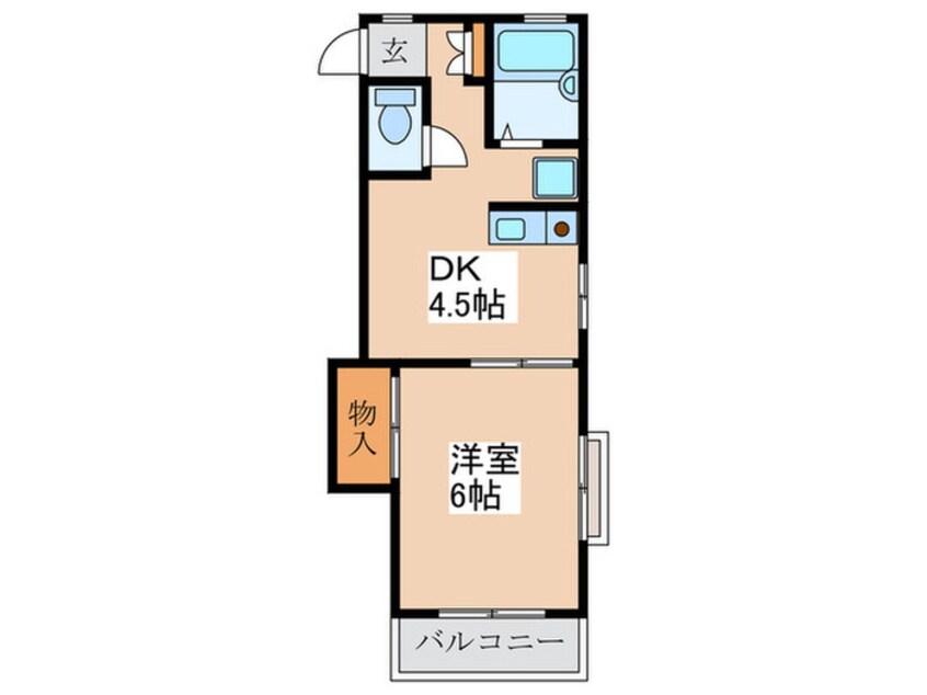 間取図 ルーエ