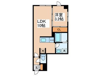 間取図 ウェルスクエアイズム千川Ⅱ