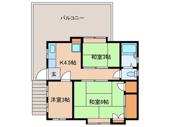 間取図 井上荘