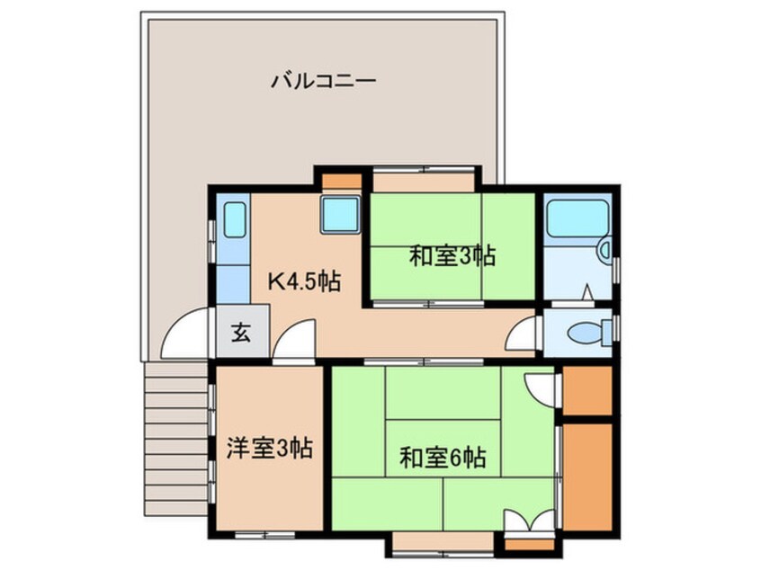 間取図 井上荘