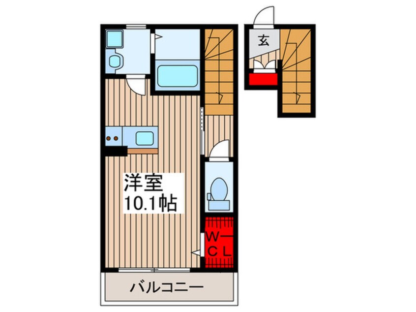 間取図 ラビットコート