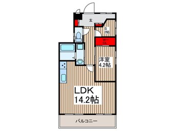 間取図 セザール南浦和（405）