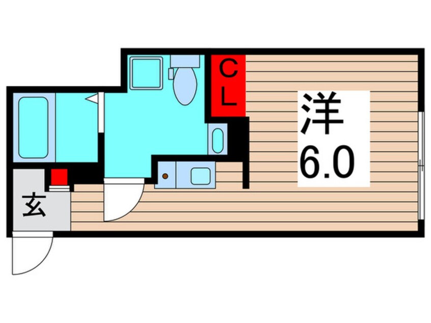 間取図 オアシス五反野レジデンス