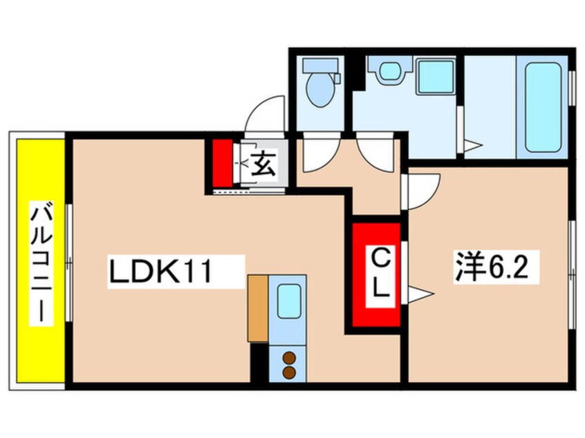 間取図 クレセントⅠ