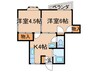 中野コーポ 2Kの間取り