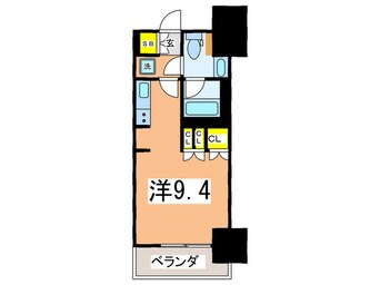 間取図 ﾊﾟｰｸｱｸｼｽ横濱関内SQUARE