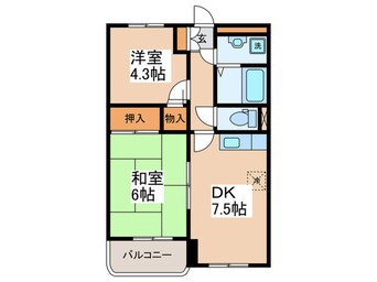 間取図 第２泰慶マンション