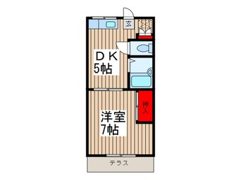 間取図 エステ－トピアジュネス