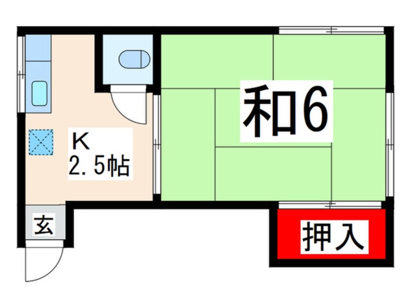 間取図 佐藤荘