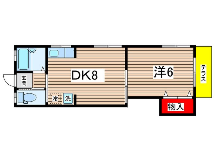 間取り図 ハイム双葉