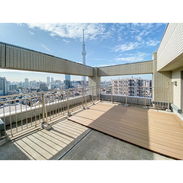 ベランダ・バルコニー ドゥーエ向島Ⅱ