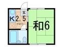 Kハイツの間取図