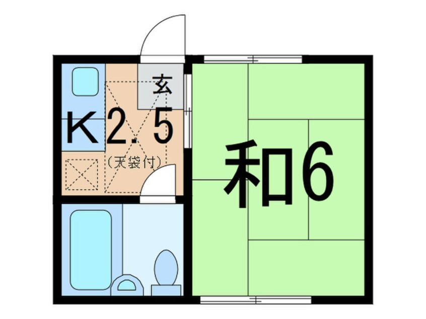 間取図 Kハイツ