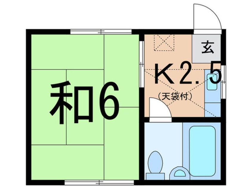 間取図 Kハイツ