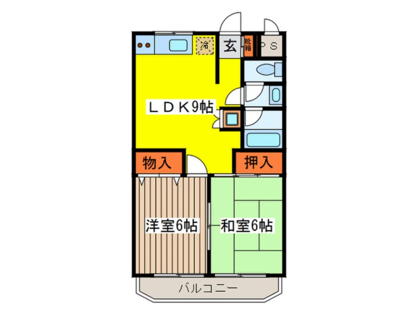 間取図 ヴィラタカハシ