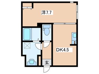 間取図 ハーミットクラブハウス蒔田