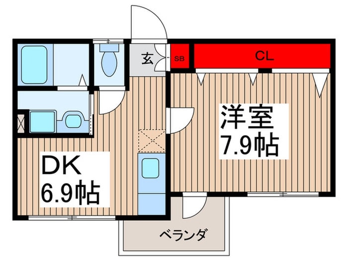 間取り図 ボヌールＣ棟