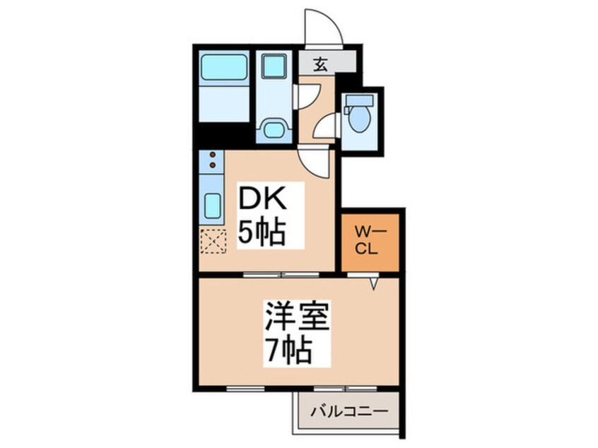 間取図 ｱﾑｰﾙ雫