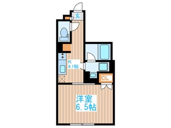 間取図 ラクラス中野南台