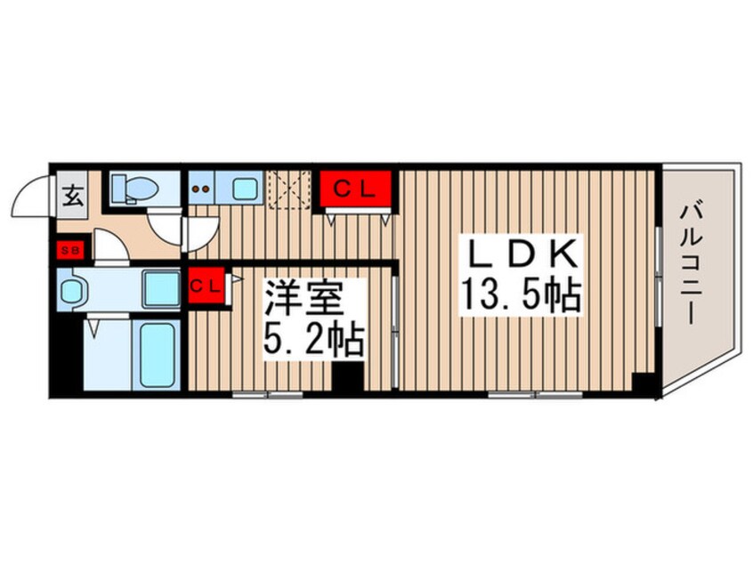 間取図 Ｌｅｏｎｉｓ