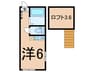 ラルシェ 1Rの間取り