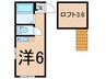 ラルシェ 1Rの間取り