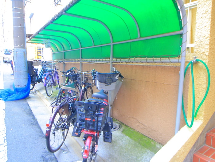 駐輪場 石田コーポラス