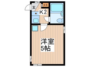 間取図 山吹コ－ポ